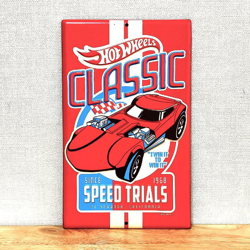 イラスト メタルサイン ホットホイール ロゴ アメリカン レトロ ブリキ