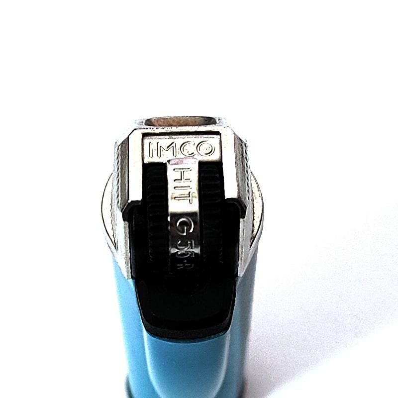 ガスライター IMCO ヒット G55-R 廃盤 珍しい デッドストック ブルー