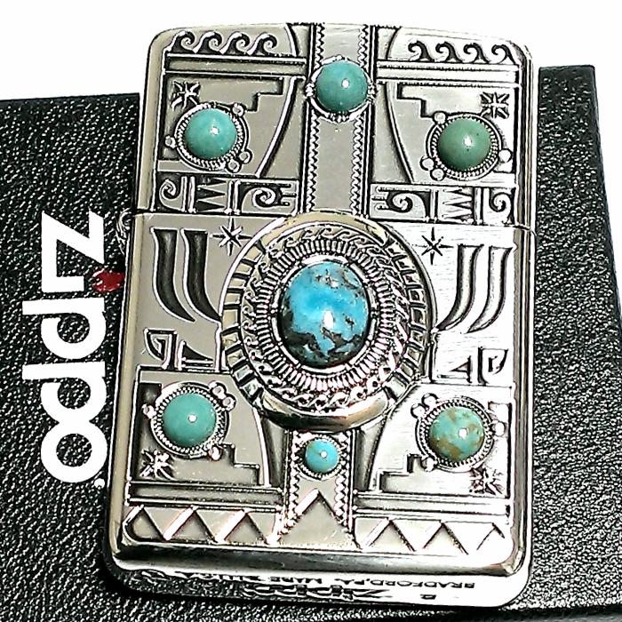 ZIPPOアーマーインディアンスピリットターコイズイーグル ZIPPO（ジッポー） アーマー ジッポ ライター インディアンスピリット