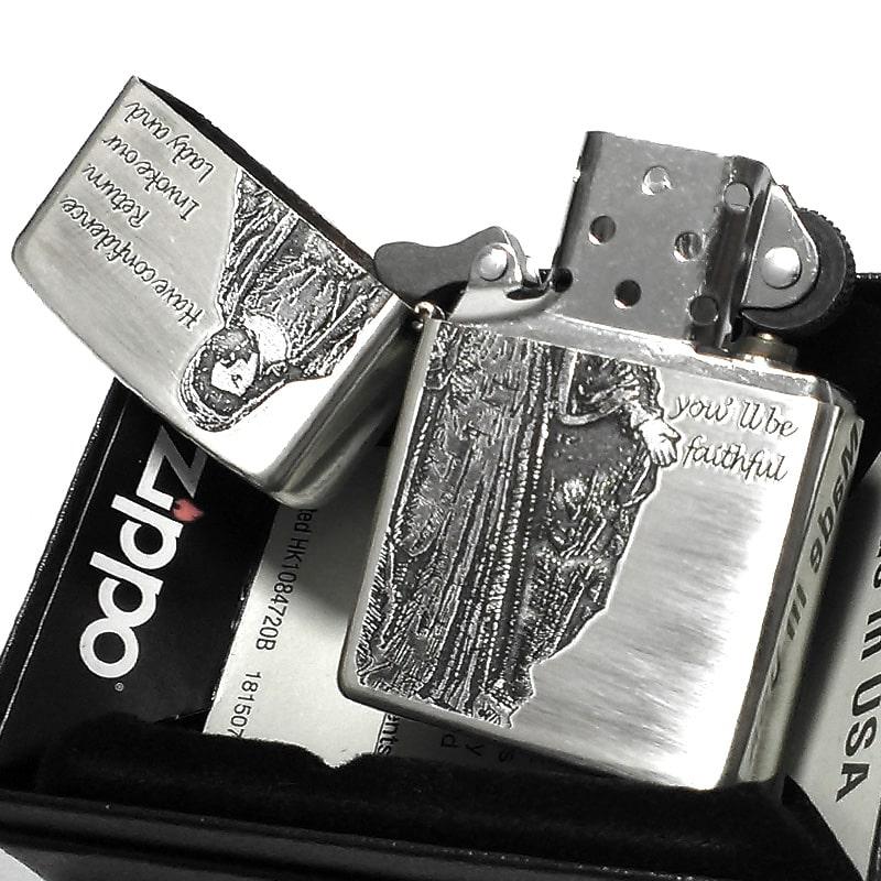 ZIPPO（ジッポー） ジッポ マリア 御守り 聖書 ライター シルバー