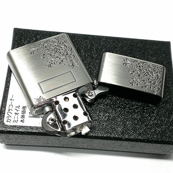 ミニオイルライター J's GEAR 日本製 唐草 アラベスク