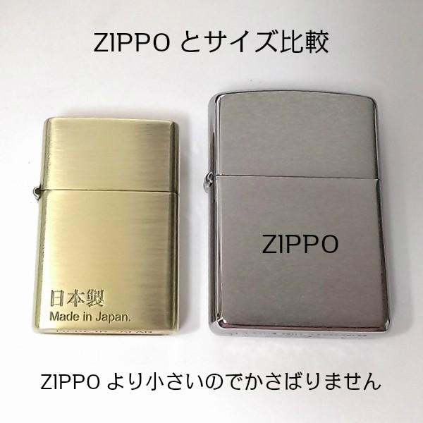ミニオイルライター J's GEAR 日本製 アンティークブラス 真鍮製 古美