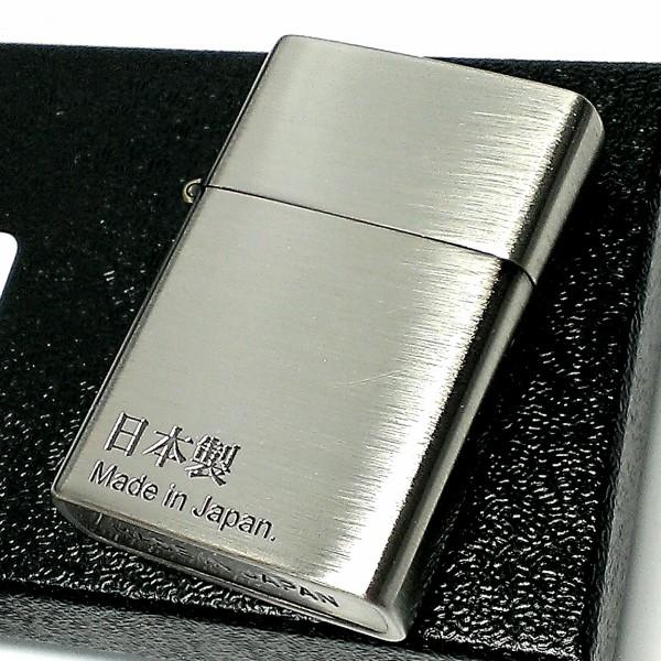 ミニオイルライター J's GEAR 日本製 アンティークニッケル 真鍮製