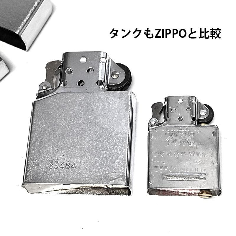 オイルライター 巨大 ジャンボサイズ シルバー クロームサテン 面白