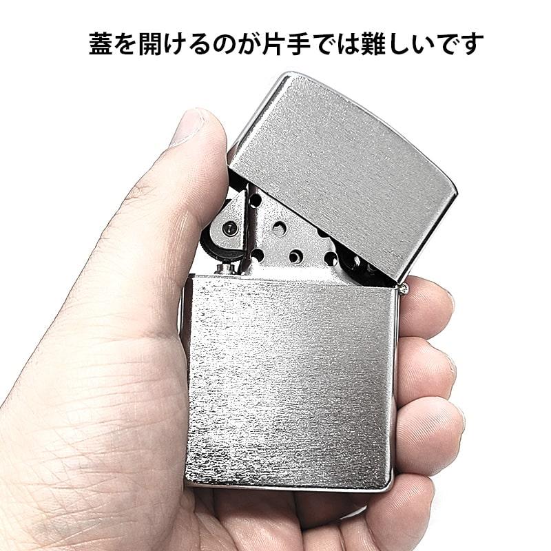 オイルライター 巨大 ジャンボサイズ シルバー クロームサテン 面白