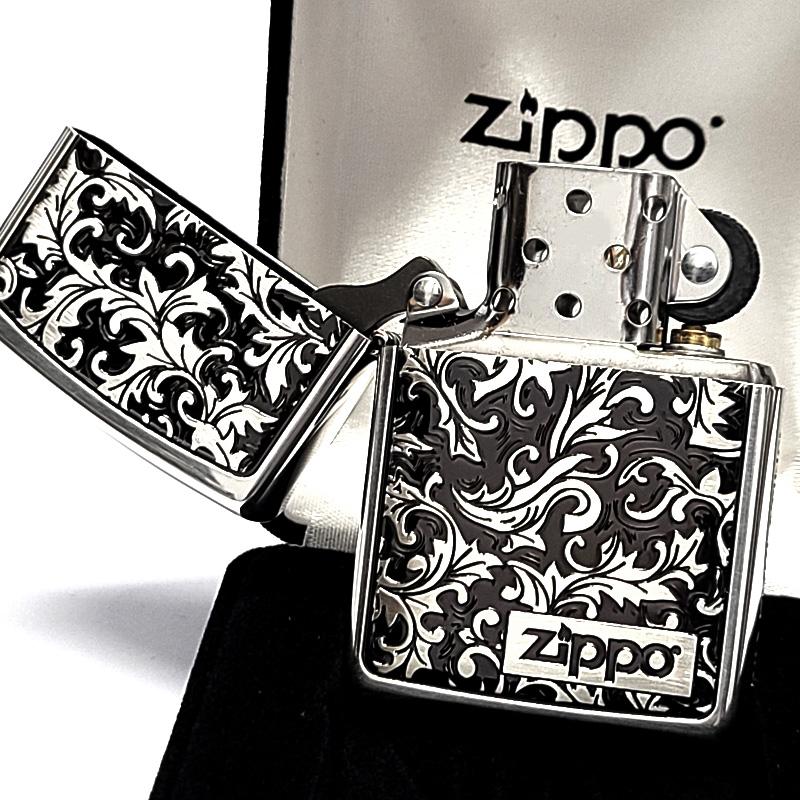 ZIPPO（ジッポー） 唐草 シルバープレーティング ジッポ ライター