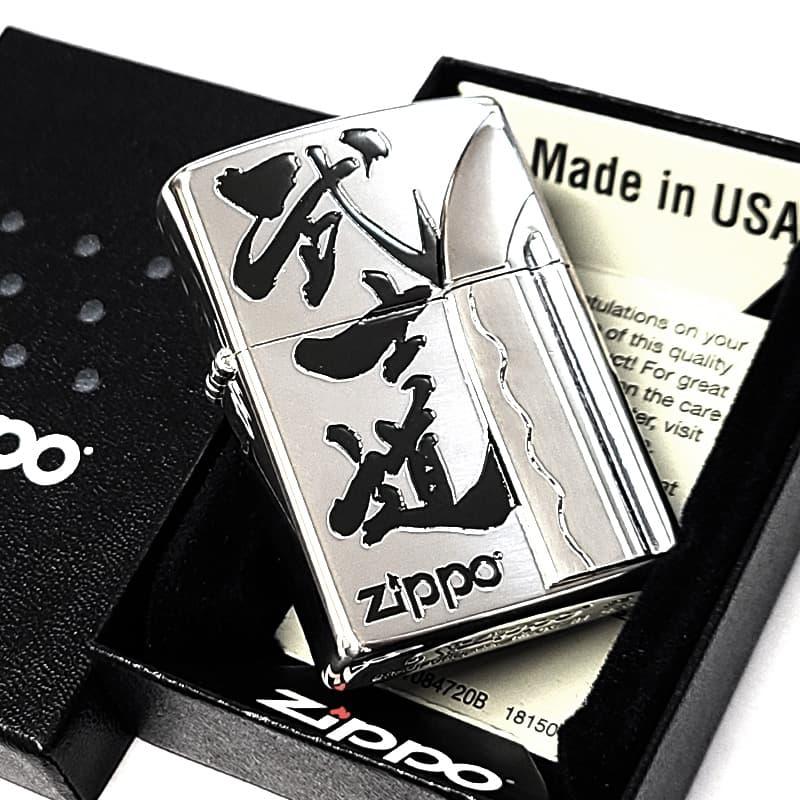 新品未開封　muque 直筆サイン入り　Zippoライター ZIPPO（ジッポー） ライター 刀 重厚メタル ジッポ ロゴ 彫刻 武士道