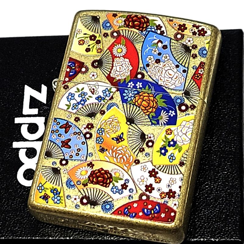 ZIPPO（ジッポー） ライター 和柄 扇子 着物 おしゃれ ジッポ 
