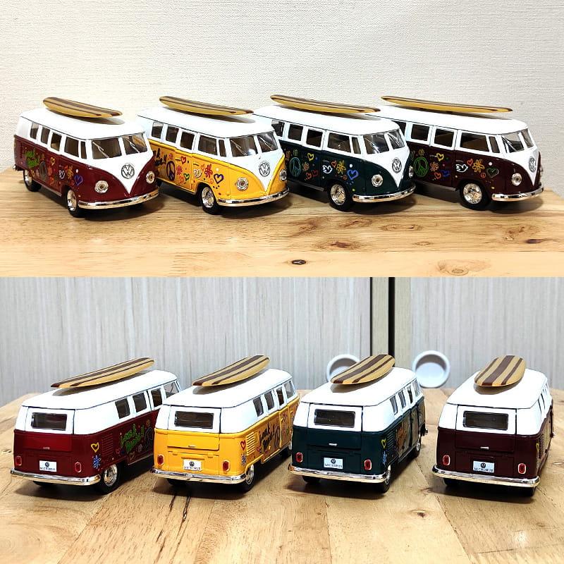 アメリカン レトロ ミニカー VW クラシカルバス サーフボード 車