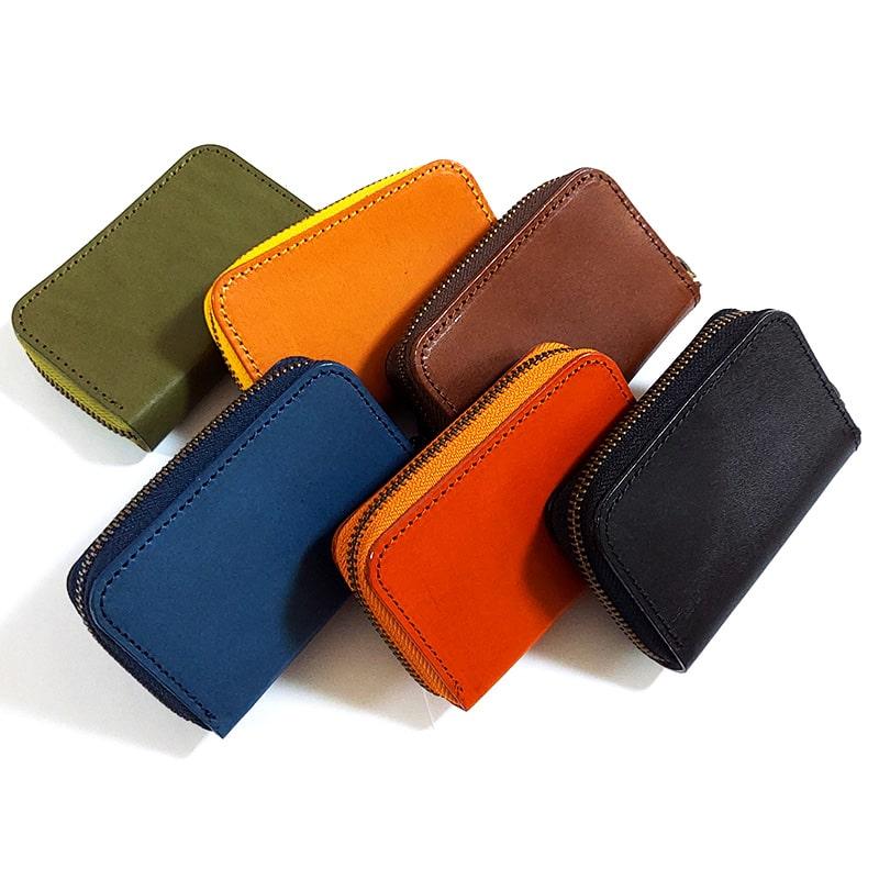 カードケース 本革 じゃばら 広がる 日本製 栃木レザー コンパクト