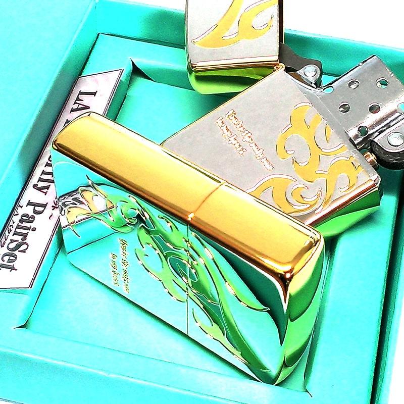 ZIPPO（ジッポー） ライター バタフライ ペア ジッポ セット 美しい