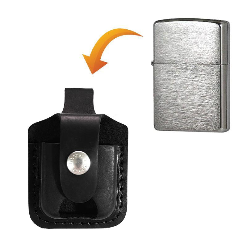 ZIPPO（ジッポー） ライターポーチ サムノッチ ブラック ジッポ ケース