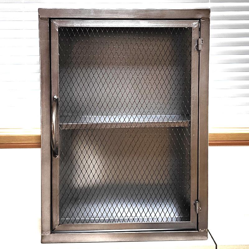 収納 ケース ラック メタル製 おしゃれ 家具 喫煙具収納 ドア