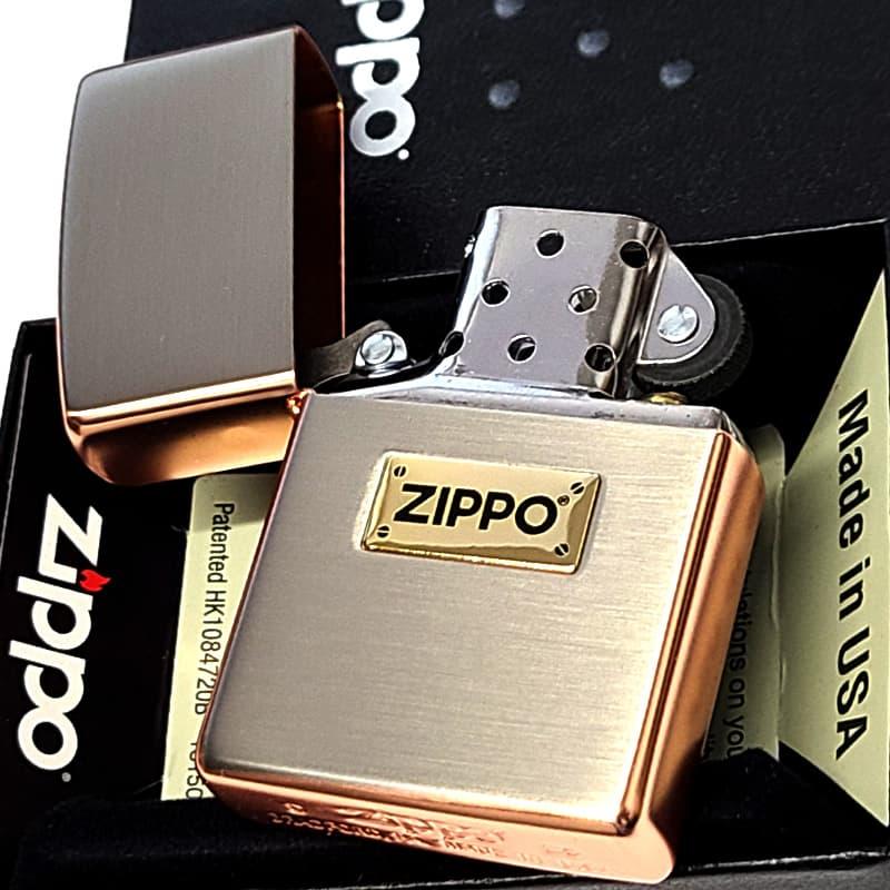 ZIPPO（ジッポー） ライター サイドピンクゴールド シンプル おしゃれ