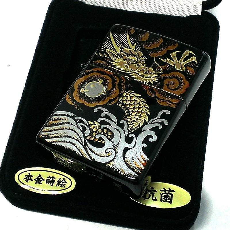 ZIPPO（ジッポー） 本金蒔絵 龍 ジッポ ライター 和柄 伝統工芸 漆塗り