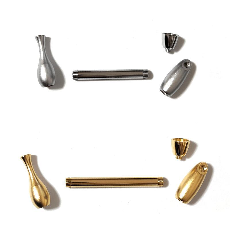 宝船豆煙管 喫煙具 きせる ショート ミニ 短尺 キセル TSUGE 金 分解