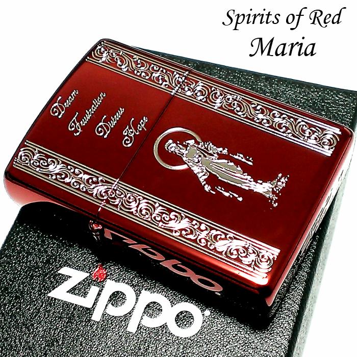ZIPPO（ジッポー） ライター マリア ジッポ スピリッツオブレッド 銀