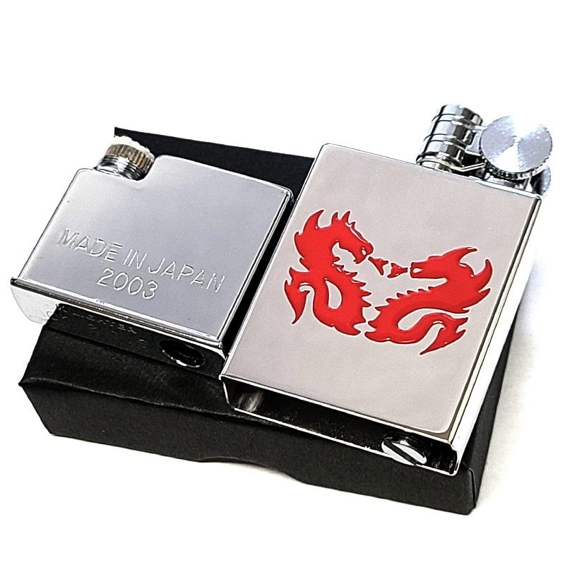 マーベラス オイルライター 廃盤 タンクライター DRAGON レッド レア