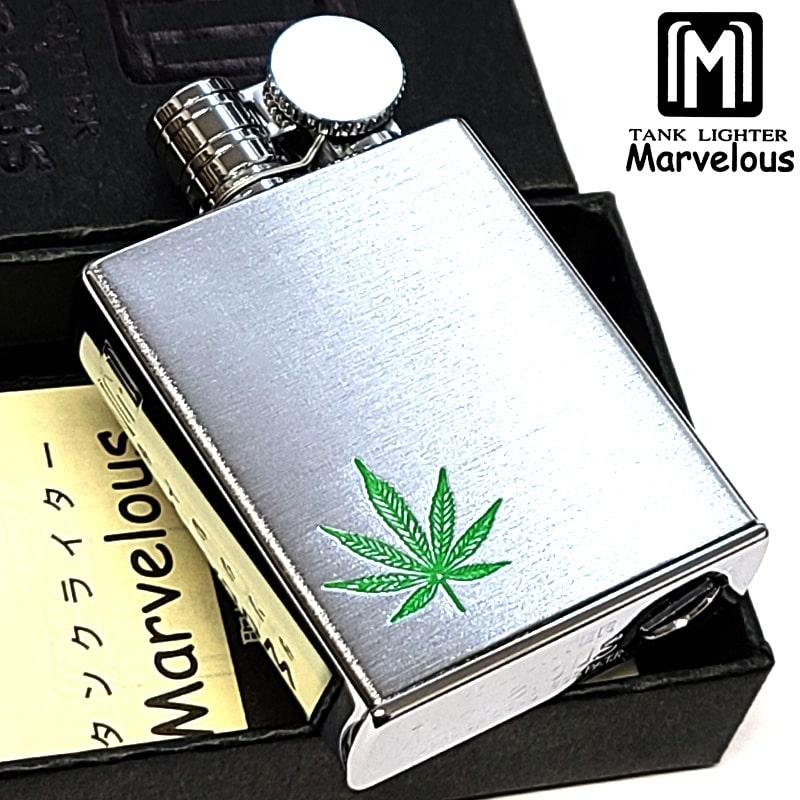 オイルライター マーベラス クロームサテン 絶版 日本製 フリント式