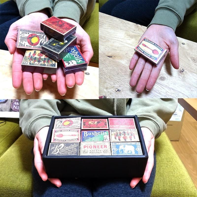 アンティークマッチ ノスタルジア レトロ マッチ 4箱セット 108個 ランダム お得