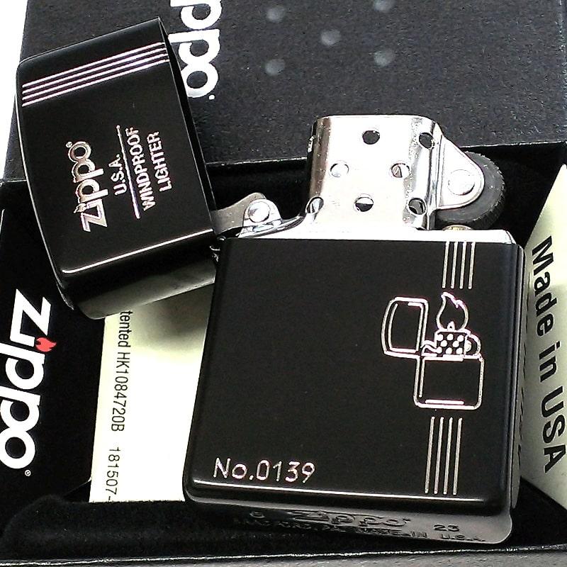 ZIPPO（ジッポー） ライター 限定 zippo柄 クラシック レトロ 
