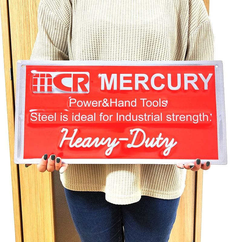 MERCURY（マーキュリー） ティンサイン ブリキ看板 RED TAG インテリア