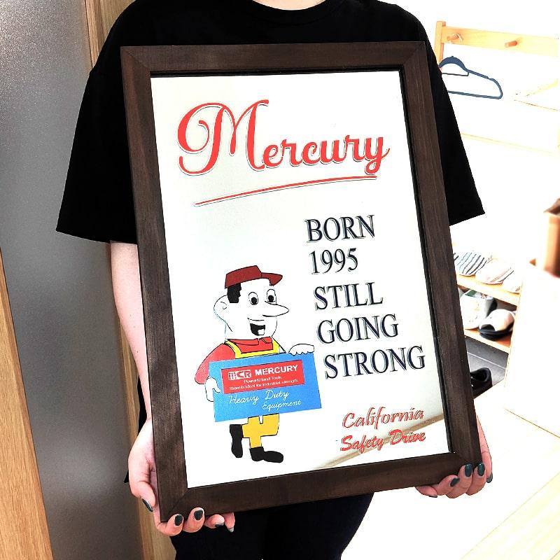 ヴィンテージ　パブミラー　鏡　アート　インテリア　ダンヒル　セーラム　昭和レトロ ヴィンテージパブミラー鏡アートインテリアダンヒルセーラム昭和