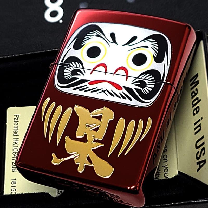 ZIPPO（ジッポー） ライター 和柄 メタリック達磨 ジッポ かっこいい