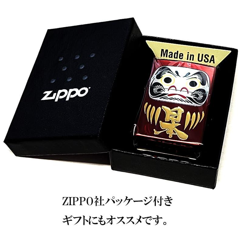 ZIPPO（ジッポー） ライター 和柄 メタリック達磨 ジッポ かっこいい