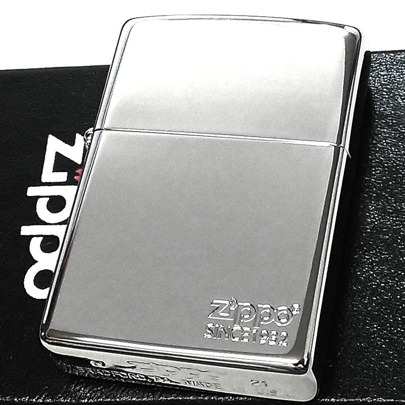 ZIPPO（ジッポー） ライター かっこいい 超鏡面 プラチナコーティング