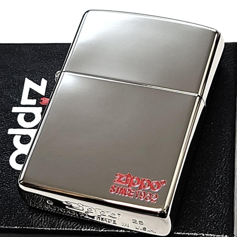 ZIPPO（ジッポー） ライター シンプル 鏡面シルバー＆Zippoロゴ