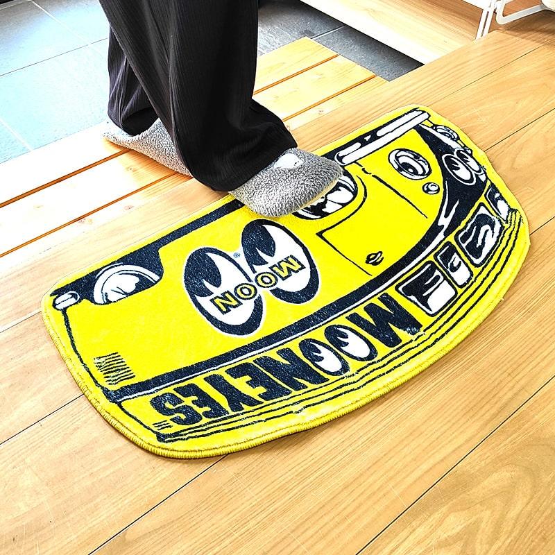 アメリカン レトロ フロアマット ムーンアイズ キッチン リビング 滑り