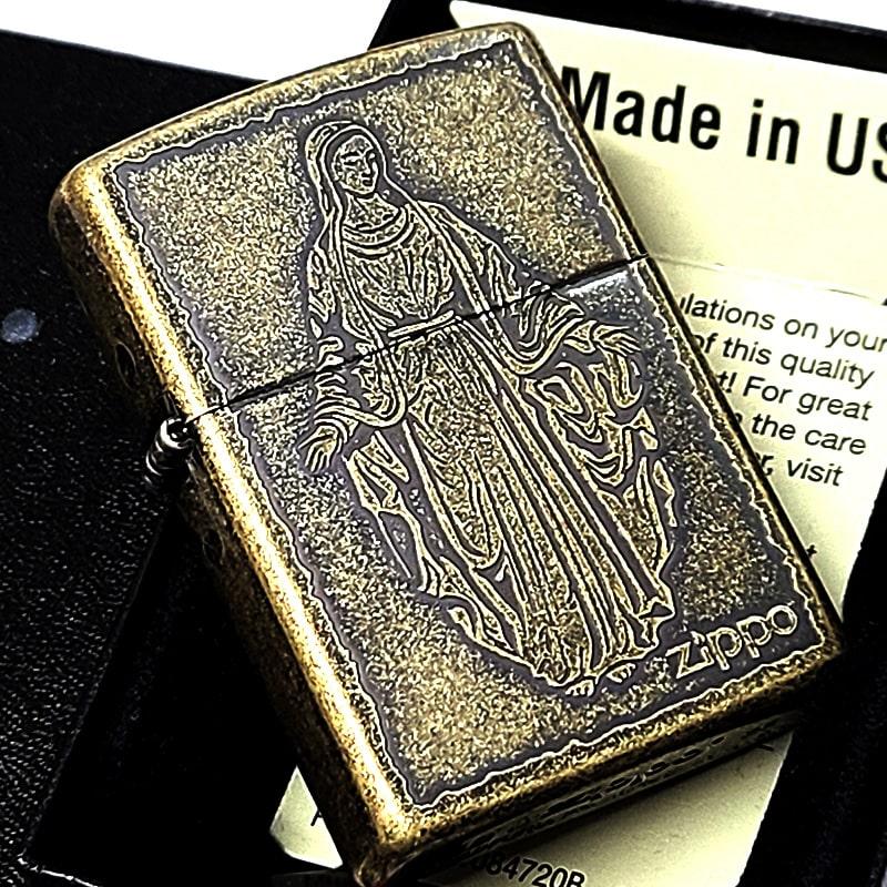 ZIPPO（ジッポー） マリア 古美加工 ジッポ ライター ブラス