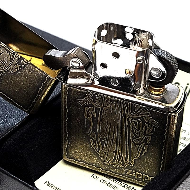ZIPPO（ジッポー） マリア 古美加工 ジッポ ライター ブラス