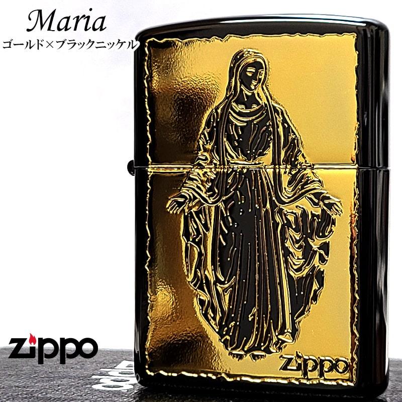 ZIPPO（ジッポー） ライター 聖母マリア様 おしゃれ ジッポ ゴールド