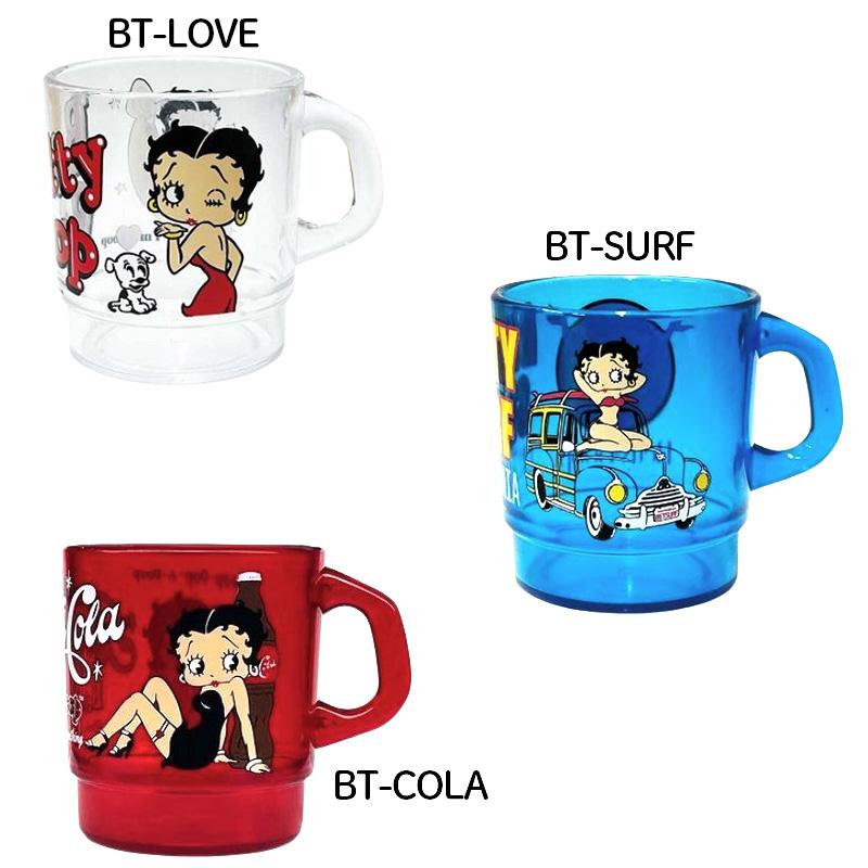 BETTY BOOP　ミルキースタッキングマグカップ　BT-BIKER BETTY BOOP ベティブープ ミルキー スタッキング マグカップ