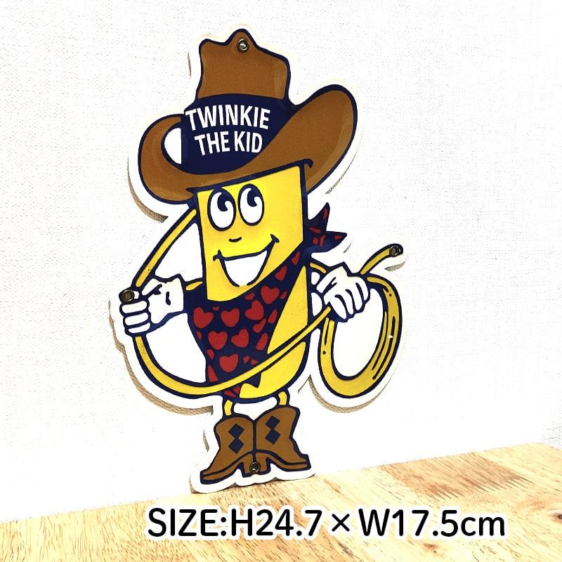 アメリカン レトロ ブリキ看板 ミニエンボスメタルサイン カウボーイ