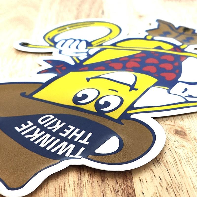 アメリカン レトロ ブリキ看板 ミニエンボスメタルサイン カウボーイ