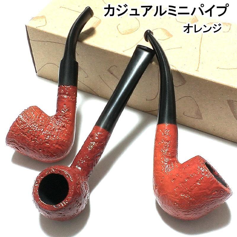 パイプ TSUGE カジュアルミニパイプ オレンジ 喫煙具 ツゲ 柘製作所