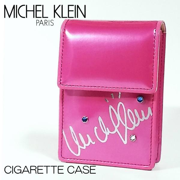 シガレットケース ミッシェルクラン タバコケース ロング対応 ピンク レディース 可愛い タバコポーチ ラインストーン Michel Klein Mk 5303p Zippoタバコケース喫煙具のハヤミ 通販 Yahoo ショッピング