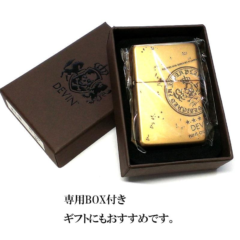 ライテック オイルライター デヴィン フリント式 DEVIN ロゴ 艶消し