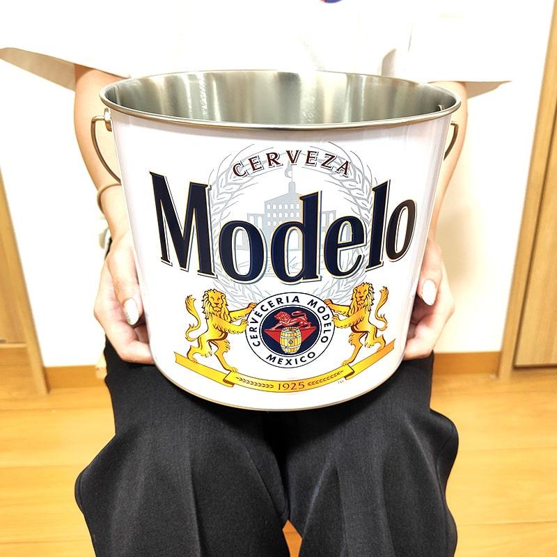 アメリカン レトロ モデロ ティン バケツ ビール おしゃれ 缶 Modelo