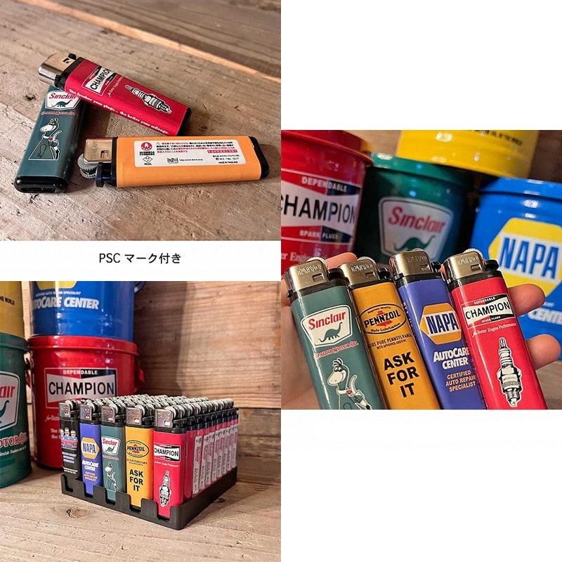 アメリカン レトロ ライター 5本セット アメリカン モーターブランド