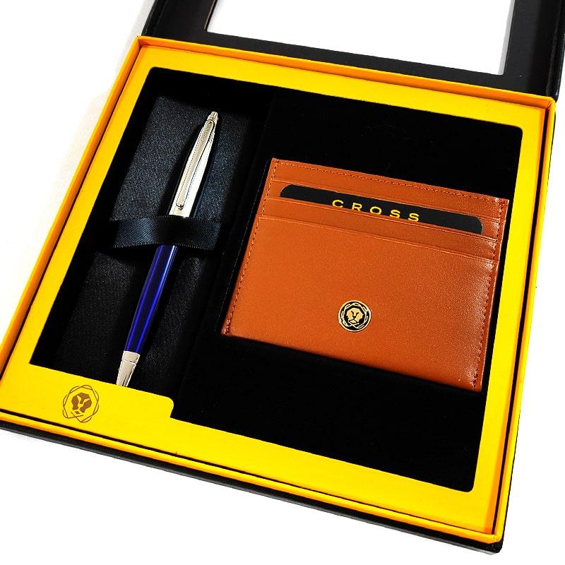 新品未使用！美品！クロス ボールペン ギフトセット CROSS（クロス） ボールペン カレイ ギフトセット カードケース付BOX