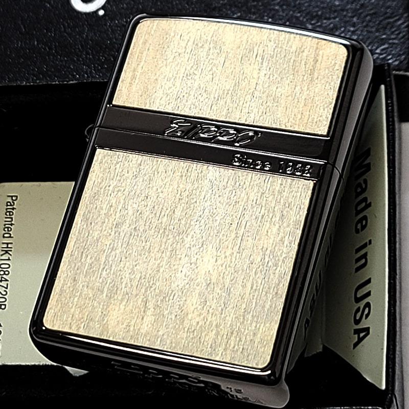 ZIPPO（ジッポー） ライター 訳あり一点物 ローズウッド ネオブラック