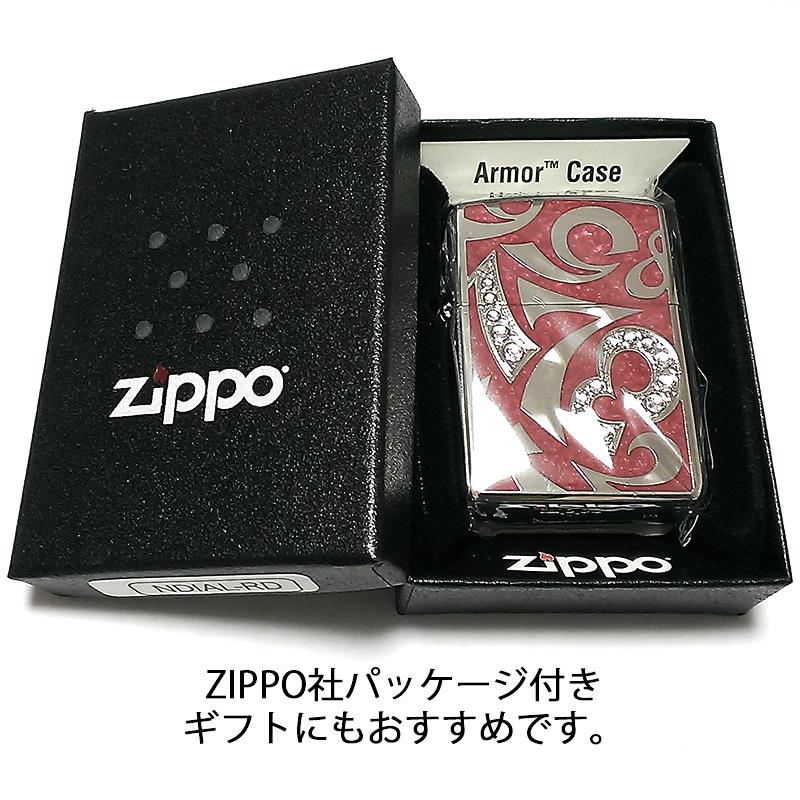 ジッポ Zippo ライター アーマー ニューダイヤル レッド 重厚 スワロフスキー ダイアノシルバー 鏡面 深彫り 赤 美しい おしゃれ 女性 Ndial Rd Zippoタバコケース喫煙具のハヤミ 通販 Yahoo ショッピング