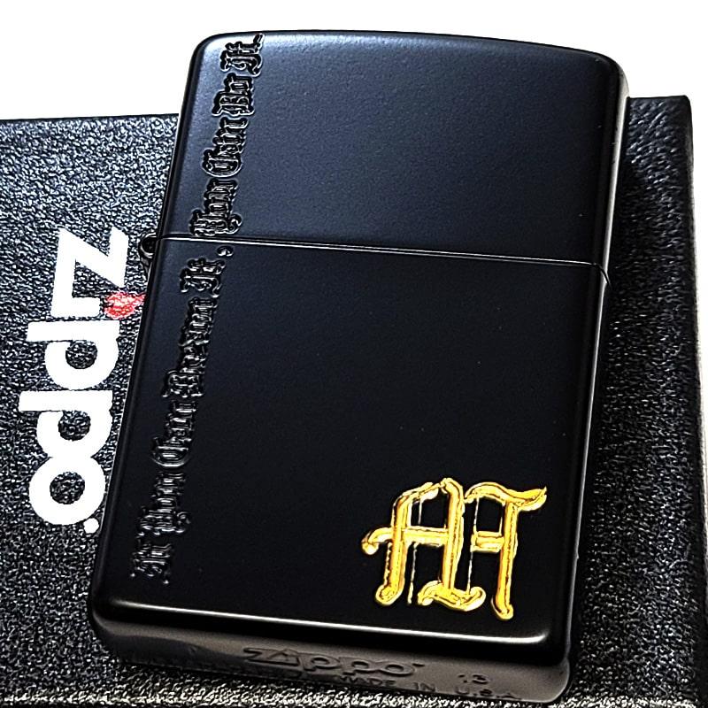ZIPPO（ジッポー） ライター イニシャル M シンプル ジッポ マット