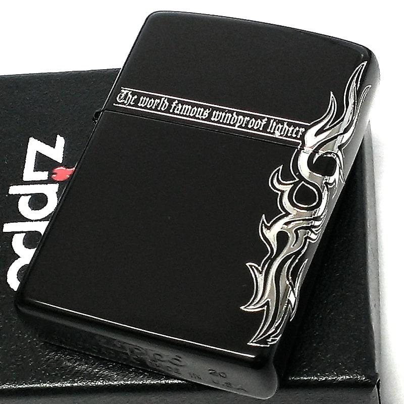 ZIPPO（ジッポー） ライター ナイトアンドナイト ジッポ 夜と騎士 黒銀