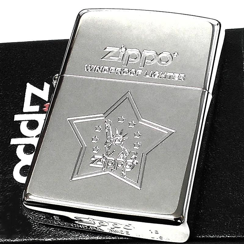 ZIPPO（ジッポー） ライター 自由の女神 2018年製 一点物 絶版 ジッポ