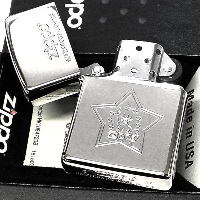 ZIPPO（ジッポー） ライター 自由の女神 2018年製 一点物 絶版 ジッポ